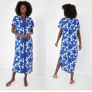 Tuckernuck Royal Haze Camille Belted Midi Dress